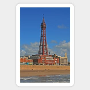 Blackpool Tower Portrait, May 2019 Sticker